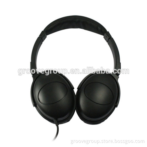 Active Noise Cancelling Headphones headset dual pin headset